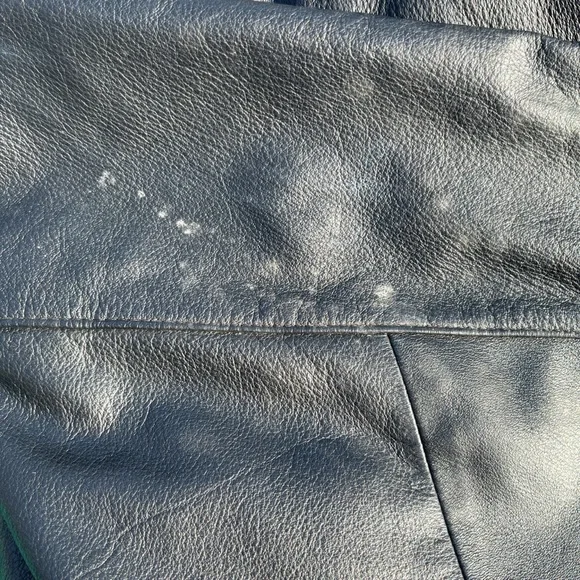vintage reed sportswear leather bomber jacket